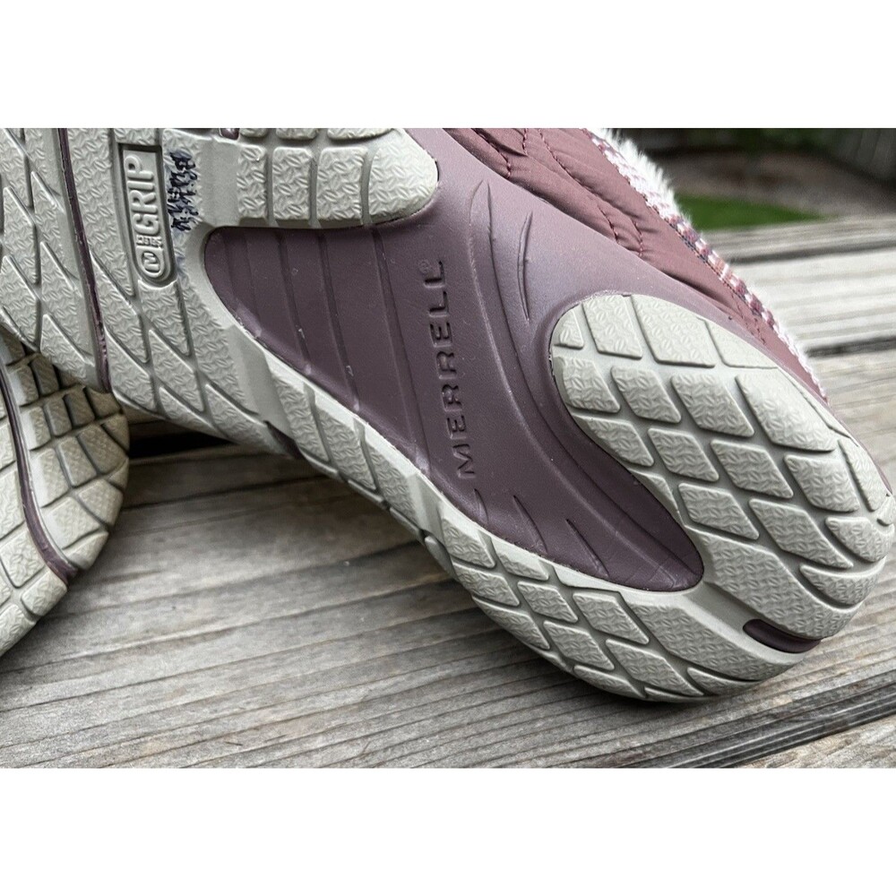 Merrell Encore Ice 4 Puff Women's 7.5 Faux Fur Lined Clogs Slip On Shoes J004866 - Picture 10 of 12